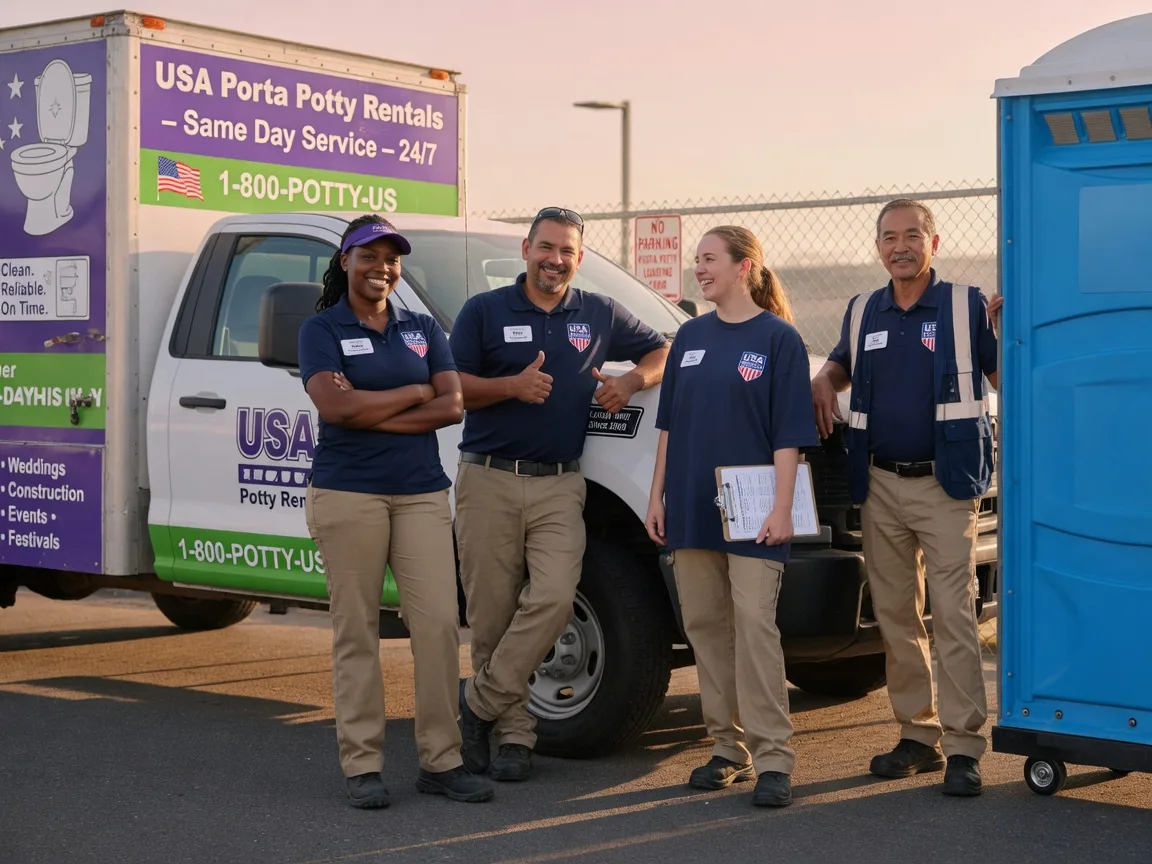 Porta Potty Rental company in Kansasville, WI